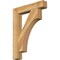 Ekena Millwork Westlake Block Rough Sawn Bracket, Western Red Cedar, 4"W x 24"D x 32"H BKT04X24X32WTL05RWR - alternate 1